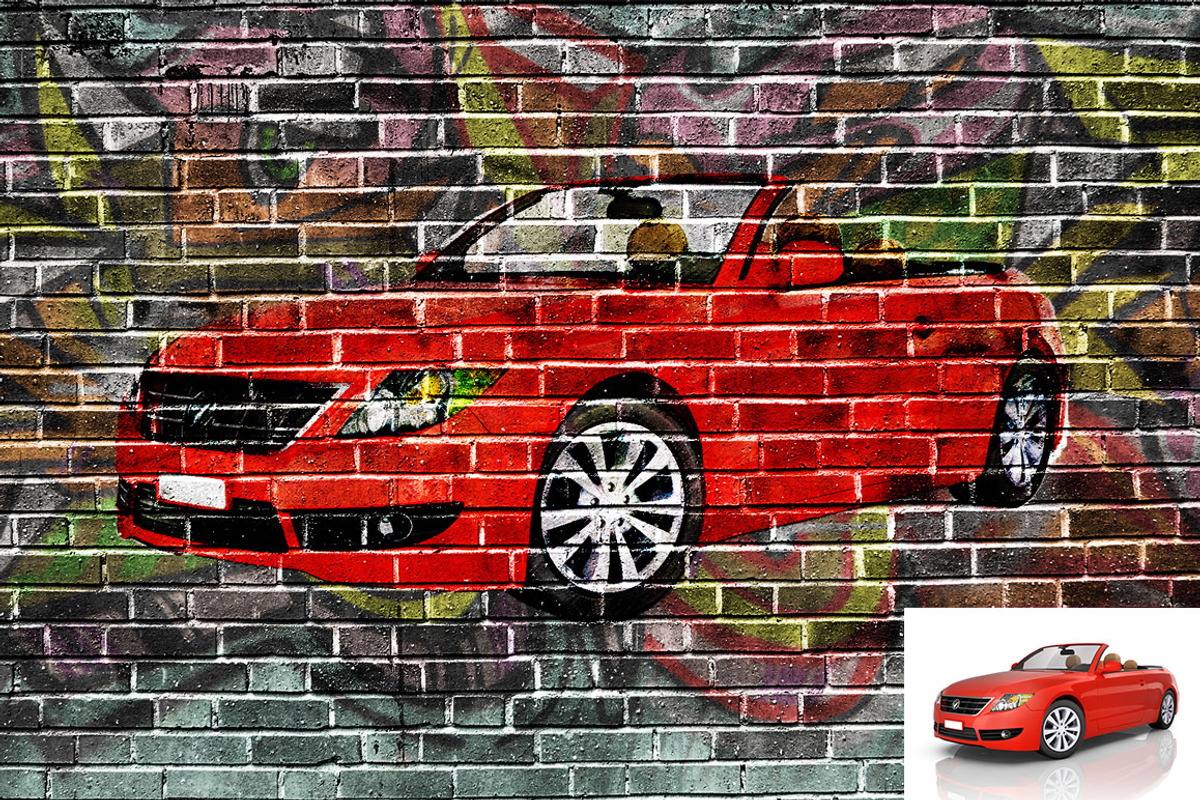 Graffiti Art Photoshop Action, an Action Add-On by DESIGNAVO (Photo 3 of 8)