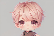 Procreate Chibi Male Clothes Stamps, a Brush Add-On by OneBerryCreations (Thumbnail 8 of 9)