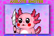 AXELOTE EMOTES TWITCH, an Animal Illustration by YUNGMOTS (Thumbnail 3 of 5)