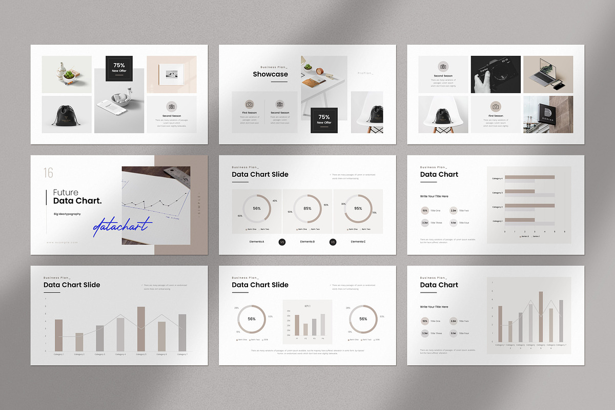 Business Plan PowerPoint Template, a Presentation Template by GoldenPixelStudio (Photo 23 of 27)