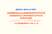 Decora Display Font, a Symbol Font by gafaroff studio (Thumbnail 4 of 7)