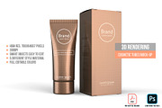 3D Rendering Cosmetic Tubes Mock-up, a Packaging Mockup by graystudio (Thumbnail 13 of 50)