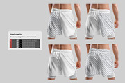 Mockups Shorts with Compression Line, a Bottom Mockup by Grow Design Craft Studio (Thumbnail 7 of 9)