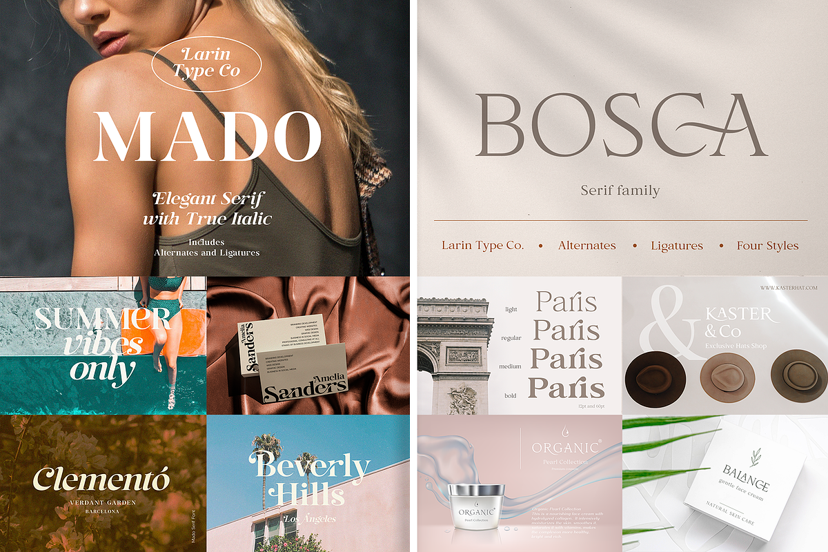 Elegant Serif Font Bundle, a Serif Font by Larin Type Co. (Photo 9 of 15)