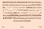 Baedar Distort, a Sans Serif Font by Craft Supply Co. (Thumbnail 8 of 8)