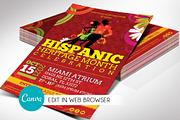 Hispanic Heritage Flyer Canva, a Flyer Template by Godserv Designs (Thumbnail 1 of 10)