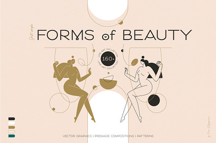 FORMS of BEAUTY Line Art Collection