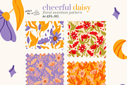 Cheerful Daisy Pattern, a Pattern Graphic by lilovwishes (Thumbnail 1 of 5)