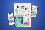 United State Independence Day Flyer, a Flyer Template by The Good Store (Thumbnail 1 of 2)