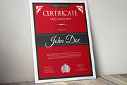 Certificate Word | PSD | AI, a Stationery Template by Curve Design (Thumbnail 4 of 5)