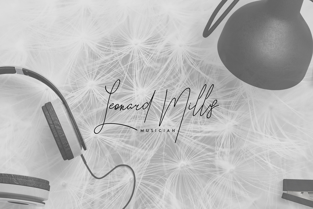 Good Wish Signature font -30% preview 5