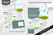Skincare Canva Newsletter Template, an Email Template by PixelCraft (Thumbnail 3 of 16)