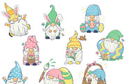 74 Gnomes Stickers and Clip art, a Person Illustration by Boo Guevara Shop (Thumbnail 6 of 14)