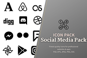 Icon Pack: Social Media Pack, an Icon by soglamun (Thumbnail 1 of 4)