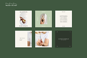 Avocado Wellness Instagram Template, a Social Media Template by Mockup.Factory (Thumbnail 5 of 7)