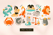 Zodiac signs, an Object Illustration by Twisted Tail (Thumbnail 2 of 7)