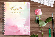 Custom Spiral Notebook. Mock-up PSD, a Books & Magazine Mockup by Maddy's Art & Mockups (Thumbnail 1 of 3)