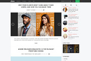 Adomo | Blog Template, a WordPress Template by premiumwd (Thumbnail 1 of 3)