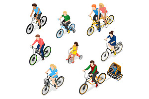 Bicycle Isometric Set