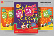 Kids Summer Camp Flyer V2, a Flyer Template by Satgur Graphic Design (Thumbnail 2 of 4)