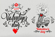 *16* Valentine's Day Labels, a Decorative Illustration by ARSCOR (Thumbnail 2 of 6)