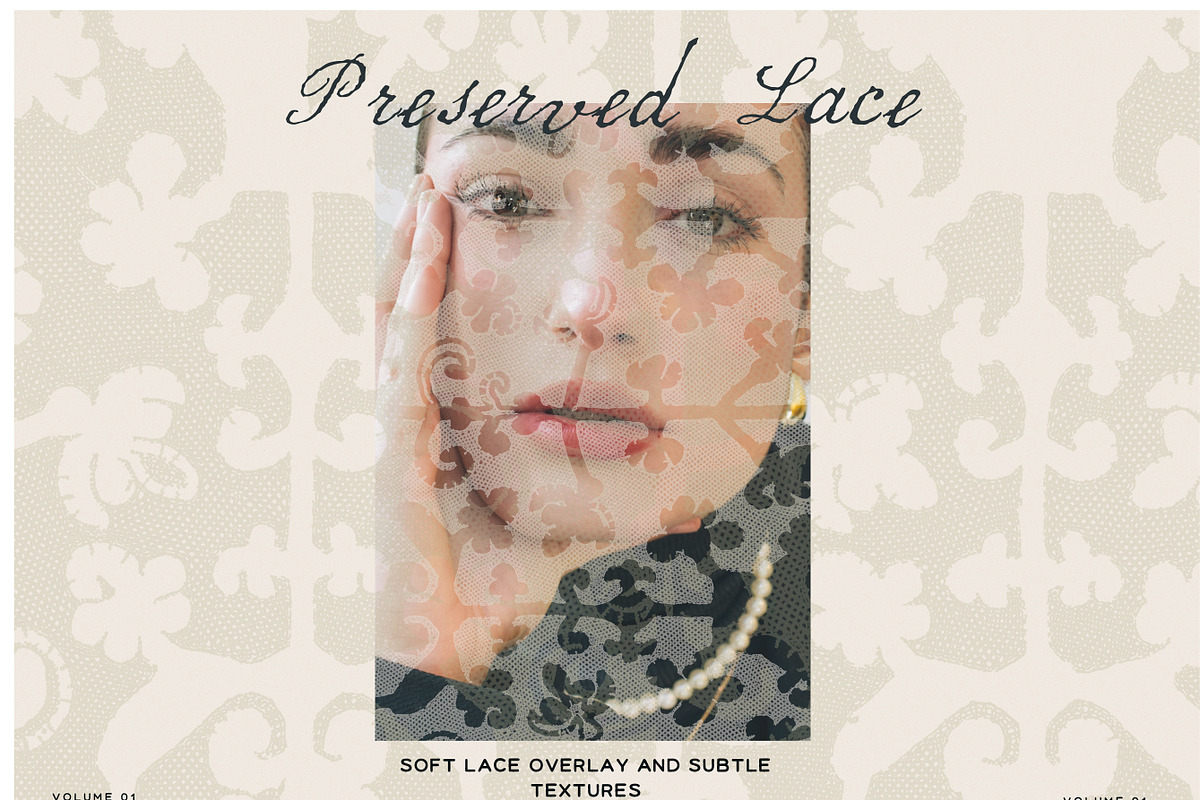 Transparent Lace Overlay Textures