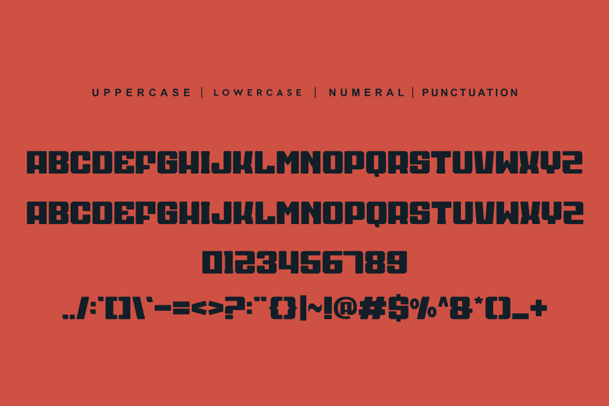 Sport Bengkor, a Sans Serif Font by QR Design Studio (Photo 6 of 7)