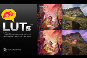 20 GREAT LUT colour settings