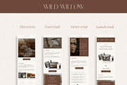 Luxury Flodesk Email Templates, an Email Template by Wonderlik Webdesign (Thumbnail 5 of 9)
