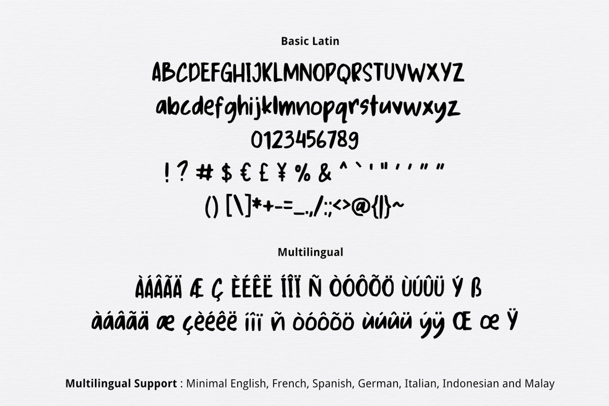 Kandy Yum Font preview 2