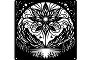 Black Nature & Wildlife Art Bundle, an Object Graphic by Designer_Momina (Thumbnail 4 of 13)