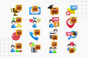 Job Resumes 3D Icons, an Object 3D Model by HacaStudio (Thumbnail 3 of 3)