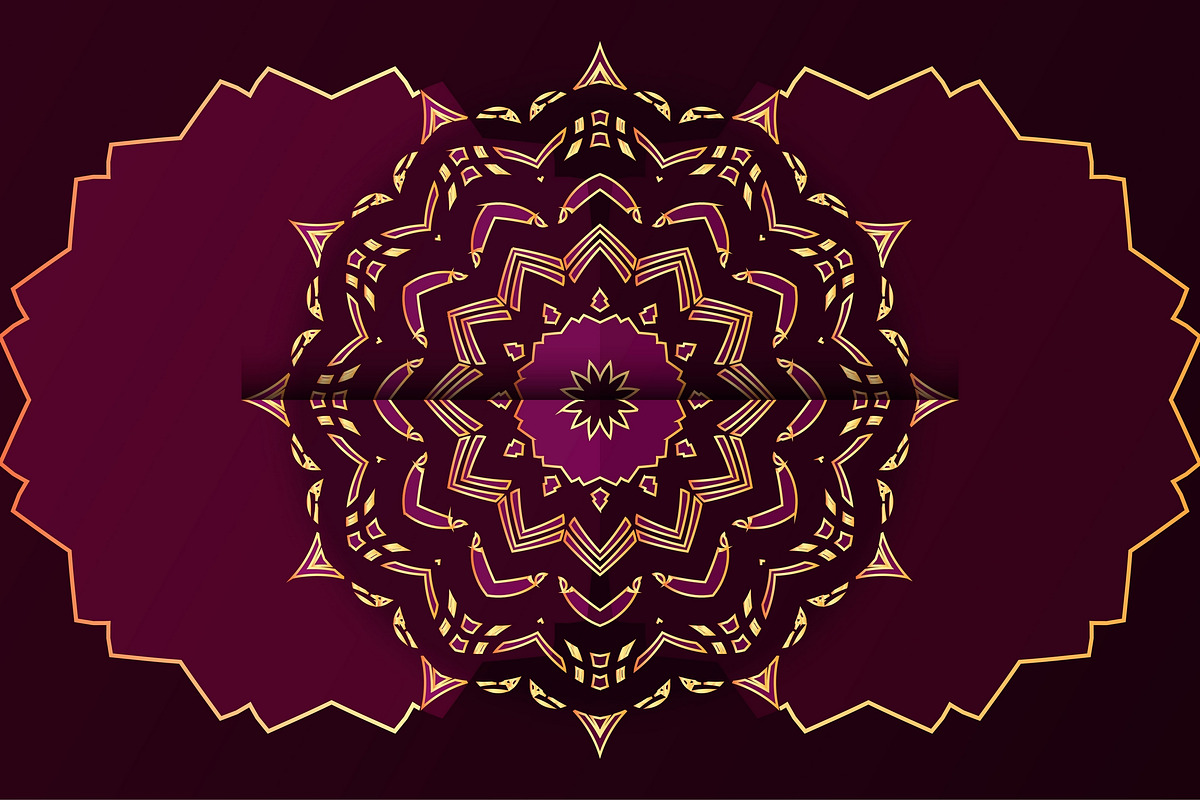 Mandala Luxury Ethnic Vector Bundle, a Background Graphic by NJ Himel (Photo 16 of 93)