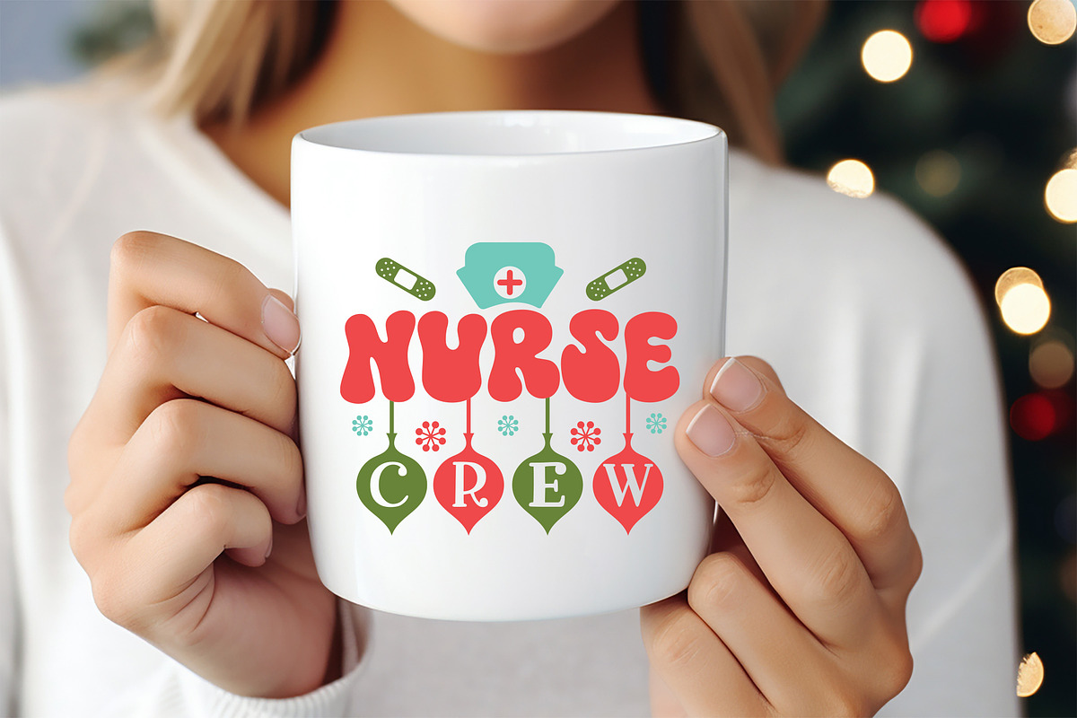 Nurse Christmas SVG Bundle, a Graphic by CraftlabSVG (Photo 17 of 17)