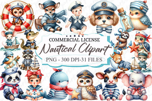 Sailor Clipart, Baby Nautical Clipar, a Graphic by designcity5