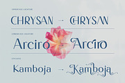 Demiella, a Sans Serif Font by kerismaker (Thumbnail 2 of 12)