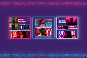 Try-Again Instagram Template, a Social Media Template by Inkofert (Thumbnail 4 of 11)