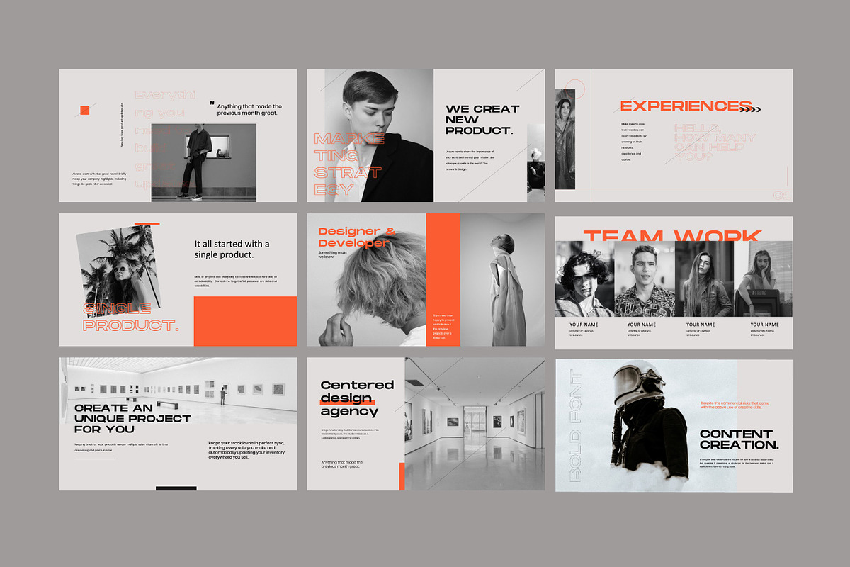 INCLEAN - Minimal Creative Keynote, a Presentation Template by Dirtytemp Studio (Photo 8 of 9)