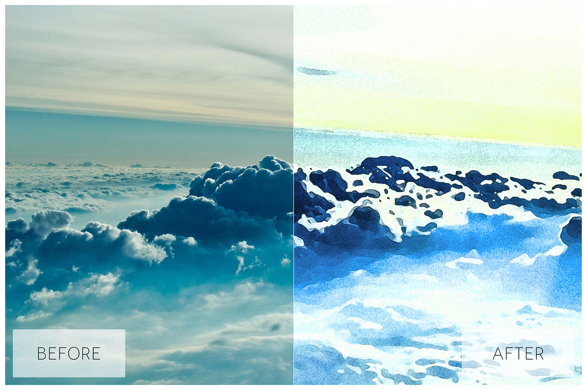 Lovely Watercolor Effect Actions PS, an Action Add-On by ShutterPro (Photo 44 of 71)