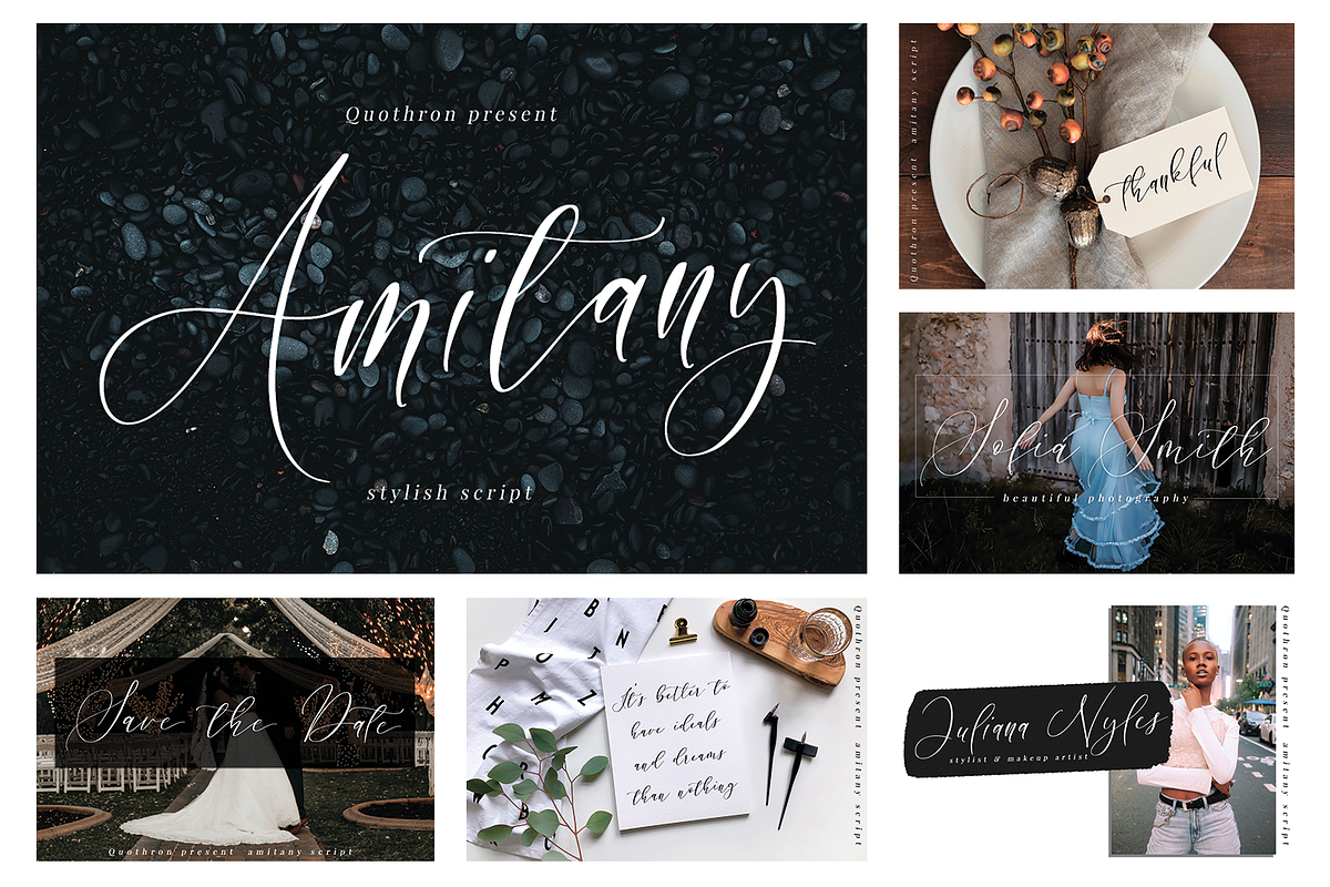 Hand Written Font Bundle 90 in 1, a Script Font by Quothron (Photo 22 of 64)