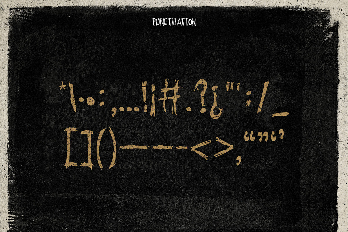 Display font Thirsty Dog preview 5