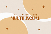 Bofie unique ligature serif typeface, a Serif Font by yaqublekker (Thumbnail 8 of 9)