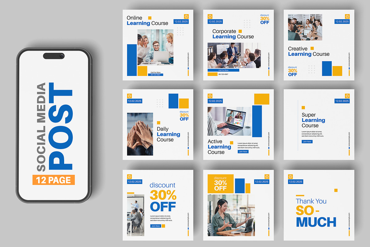 Business Social Media Post Design, a Social Media Template by MightyDesign (Photo 2 of 5)