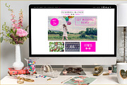 iMac Website Styled Mockup #22, a Mac Mockup by MMStyledStock (Thumbnail 2 of 2)