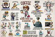 Laughing at Work Sublimation Bundle, an Object Graphic by GlitterCraft (Thumbnail 1 of 21)