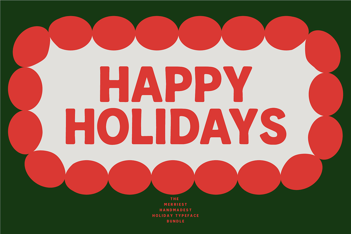 Holiday Bundle: Holiday Fonts, a Font by Press & Pen (Photo 5 of 10)