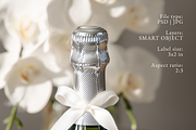 Mini Sparkling Wine Label Mockup, a Product Mockup by Serenefeeling (Thumbnail 3 of 6)
