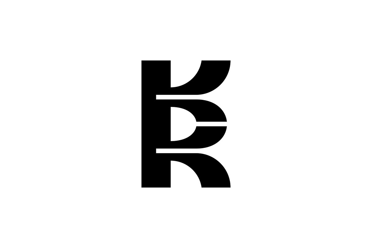 Monogram Letter KR Logo, a Branding & Logo Template by Buqancreative (Photo 1 of 4)