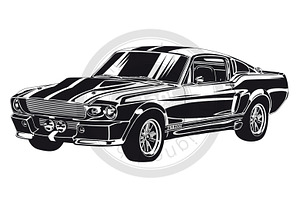 Muscle car