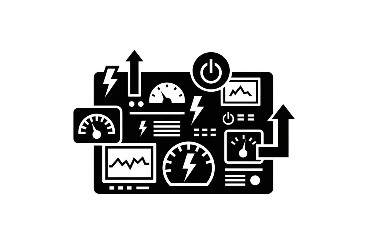 Renewable Grid Silhouette Set, a Graphic by hafijul (Photo 7 of 14)